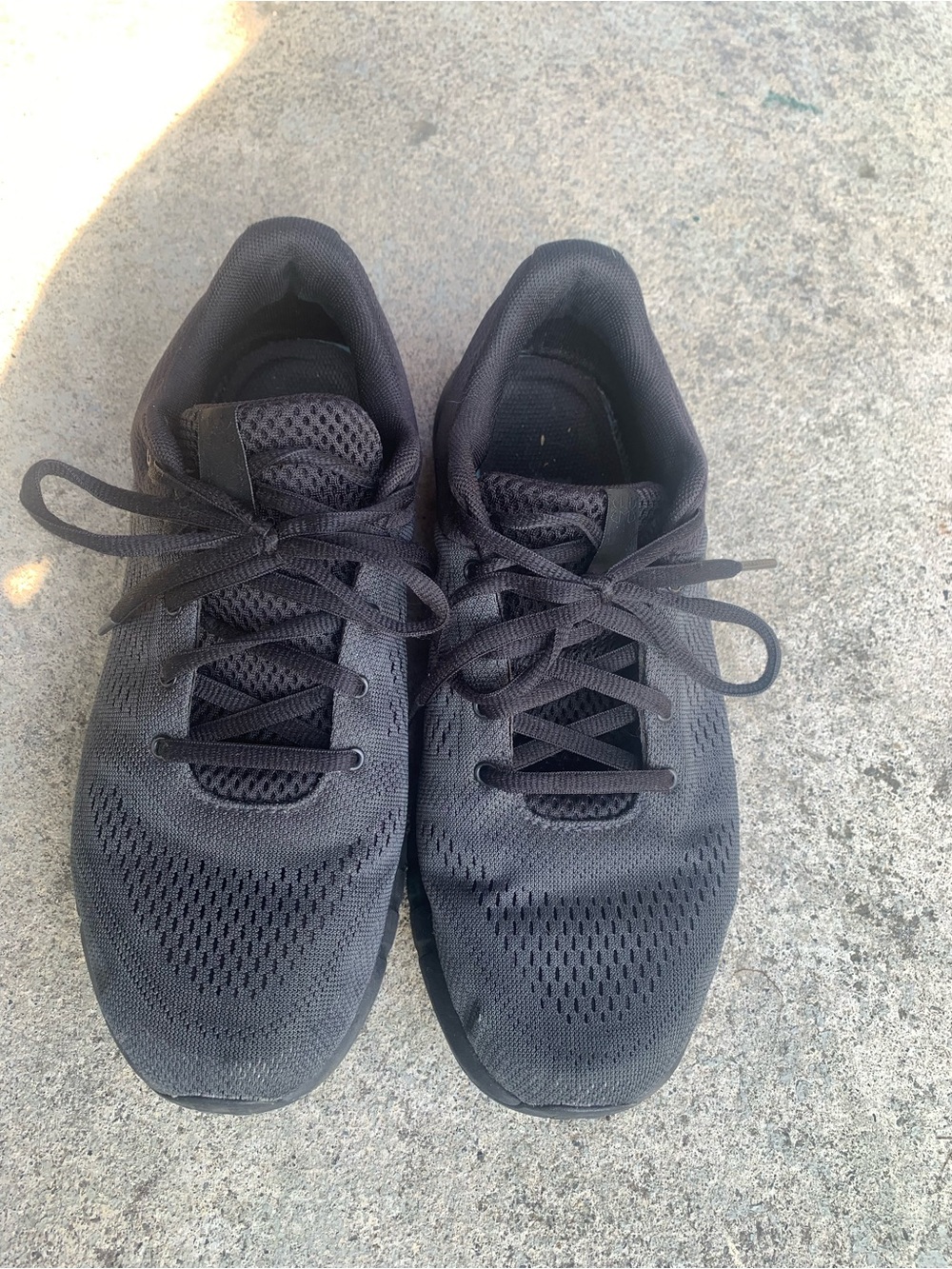 Under Armour Black Athletic Running Shoes